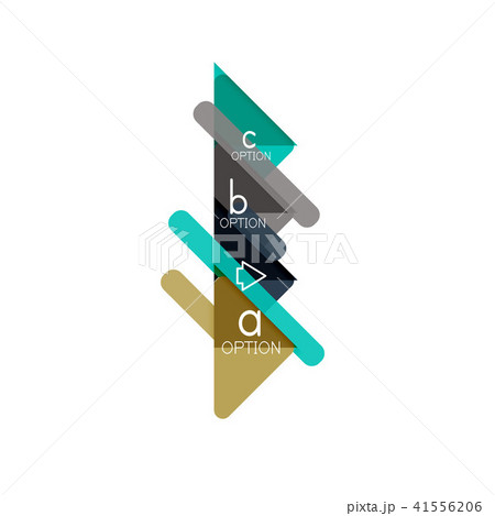 Triangle data visualization design, option infographic layout Triangle data visualization design, option infographic layout 41556206