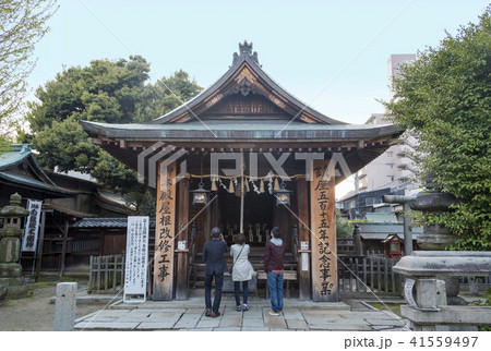 大須にある富士浅間神社の拝殿（愛知県名古屋市中区） 41559497