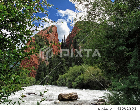 mountain broken heart in Kyrgyzstan 41561801