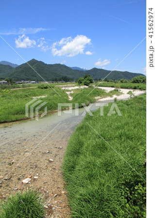 安曇野　故郷の山と川 41562974