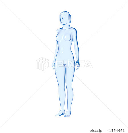 女性の体 ボディのイラスト素材