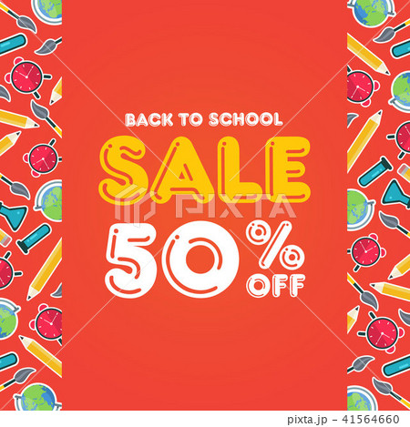 Back to school sale design Back to school sale design 41564660