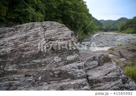 長瀞溪谷　荒川　石畳 41565092