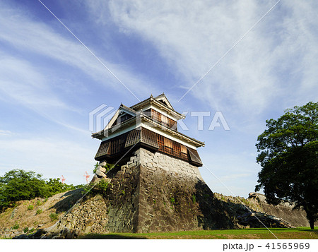 熊本城戌亥櫓と青空 熊本城戌亥櫓と青空 41565969