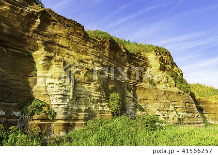 地層 断崖絶壁 地層 断崖絶壁 41566257