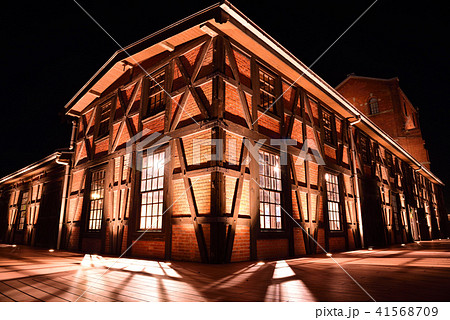 半田　赤レンガ建物　赤レンガ建物　半田運河 41568709