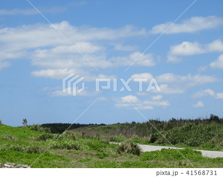 遠くから見たフナウサギバナタの展望台(伊良部島) 遠くから見たフナウサギバナタの展望台(伊良部島) 41568731