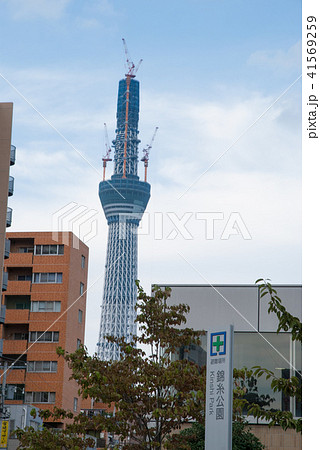 建設中の東京スカイツリー 平成22年 建設中の東京スカイツリー 平成22年 41569259