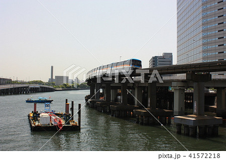 京浜運河と東京モノレール 5月 京浜運河と東京モノレール 5月 41572218
