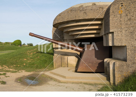 German Battery Longues-sur-Mer, Normandy  41573239