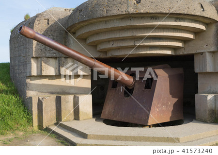German Battery Longues-sur-Mer, Normandy  41573240