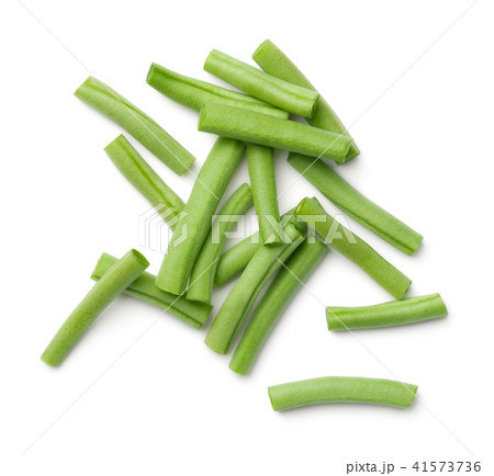 Green Beans Isolated on White Background Green Beans Isolated on White Background 41573736