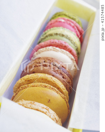 macaron France colourful dessert, french icon 41574485