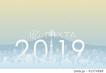 東京と富士山　2019 41574888