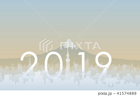 東京と富士山　2019 41574889