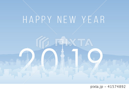 東京と富士山　2019 41574892