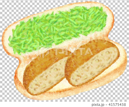 コロッケサンドコッペパン 41575438