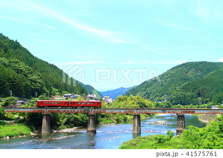 長良川鉄道　観光列車ながらの走る風景 41575761