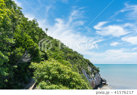 Rock Mountain LaemSalaBeach PrachuapKhiriKhan Thai Rock Mountain LaemSalaBeach PrachuapKhiriKhan Thai 41576217