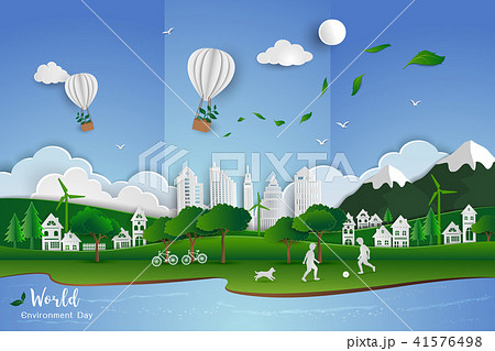 Concept of eco friendly save the environment 41576498
