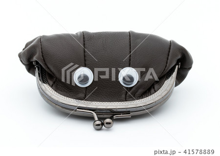 目玉シール・がま口財布: wiggly-eyed coin purse 目玉シール・がま口財布: wiggly-eyed coin purse 41578889