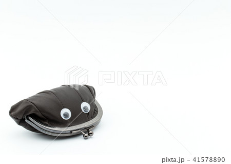 目玉シール・がま口財布: wiggly-eyed coin purse 目玉シール・がま口財布: wiggly-eyed coin purse 41578890