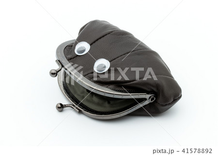 目玉シール・がま口財布: wiggly-eyed coin purse 目玉シール・がま口財布: wiggly-eyed coin purse 41578892