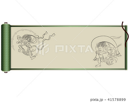 風神雷神図 41578899