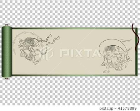 風神雷神図 41578899