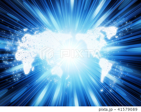 ネットワーク素材 41579089