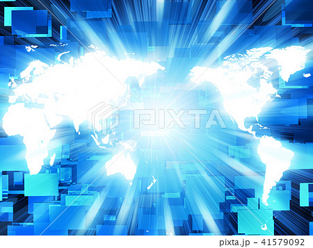 ネットワーク素材 41579092