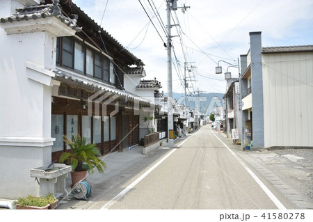 【徳島県　つるぎ町】二層うだつの町並み 41580278