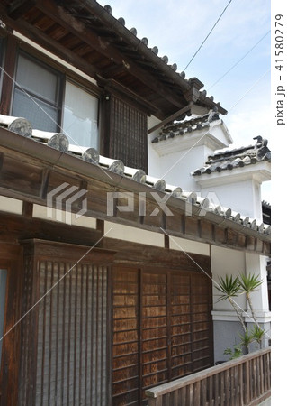 【徳島県　つるぎ町】二層うだつの町並み 41580279