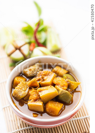 Fish organs sour soup, Southern Thai food 41580470