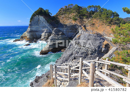 鍛冶屋浜のかぶと岩（伊豆） 41580782