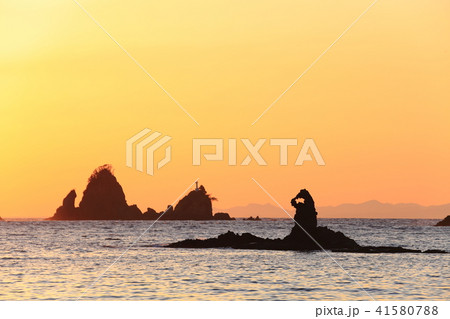 大田子海岸の夕陽 大田子海岸の夕陽 41580788