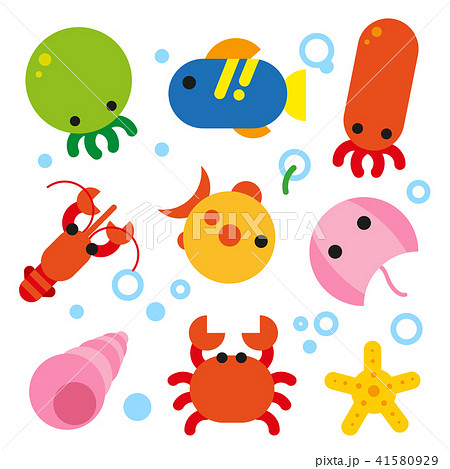 ocean animals collection design 41580929
