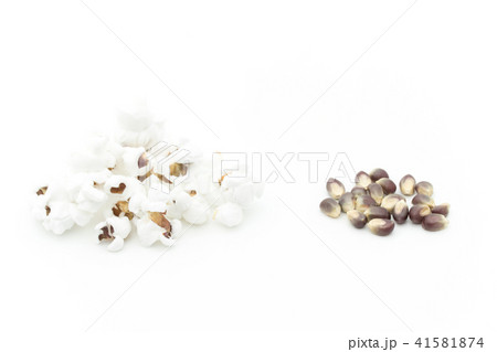 ブラックポップコーンカーネル: black popcorn kernels  41581874