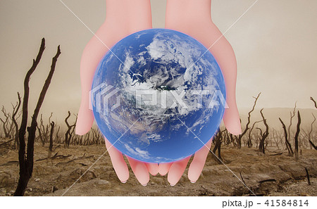 環境問題イメージのイラスト素材