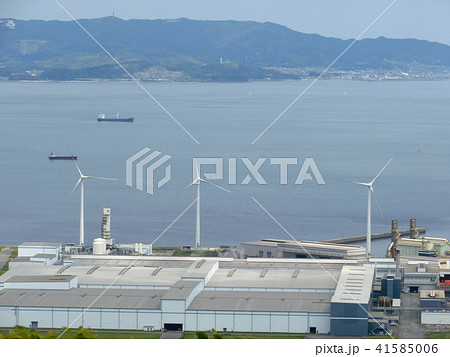 蔵王山展望台から三河湾 41585006