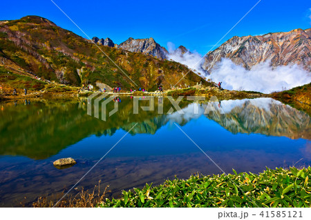 白馬八方尾根　八方池の絶景 41585121