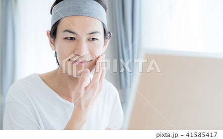 男性のスキンケア 41585417