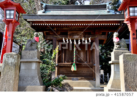川越八幡宮境内社の民部稲荷神社 川越八幡宮境内社の民部稲荷神社 41587057