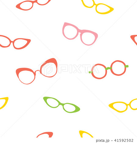 Colorful stylish Sunglasses seamless pattern 41592502