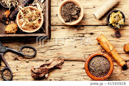 Natural medicine, herbs and plant Natural medicine, herbs and plant 41593928