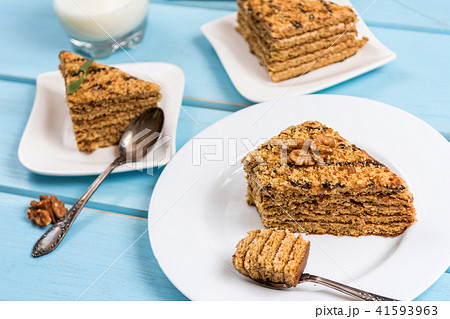 Dessert honey cake Dessert honey cake 41593963