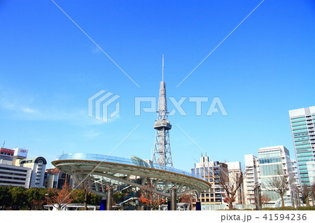 名古屋市　都市風景　栄周辺の風景 41594236