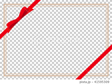 Ribbon frame - Stock Illustration [41595309] - PIXTA