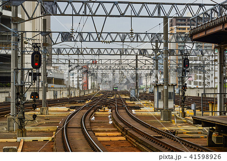 Railway station in Hokkaido, Japan 41598926