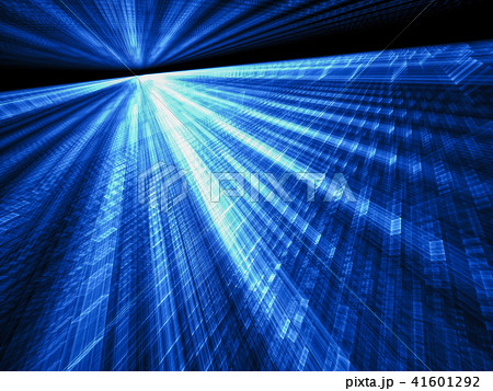 Simple perspective - abstract digitally image 41601292